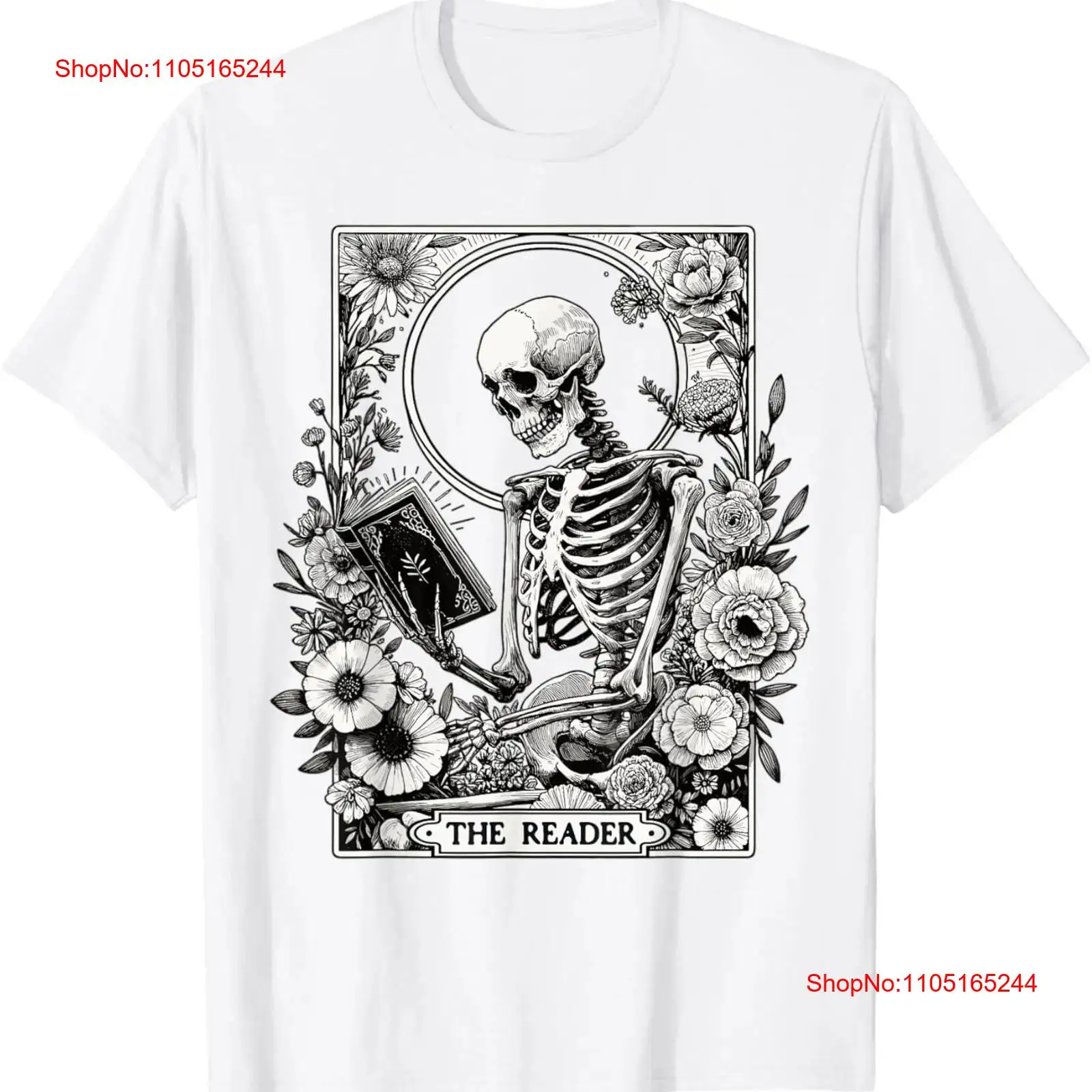 Vintage Fashion Knitwear Book - The Reader Skeleton Book Lover Tarot
