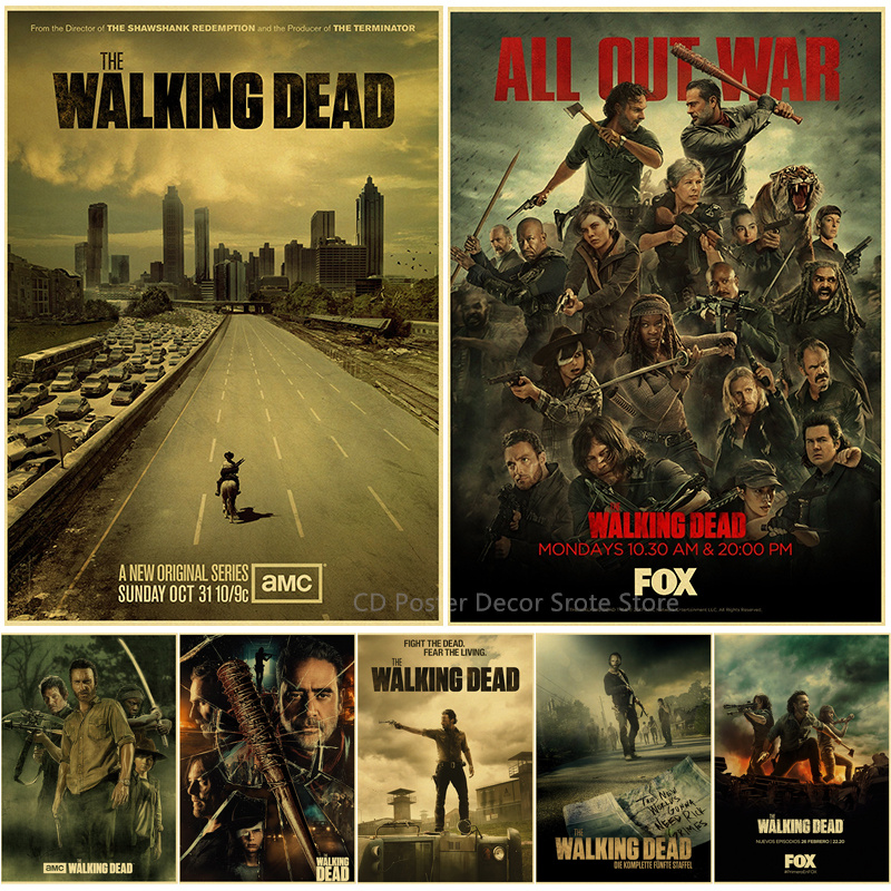 Vintage Fashion Wallpaper - Classic TV Play The Walking Dead