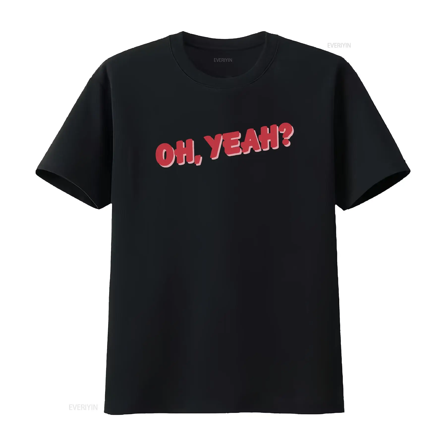 Vintage Fashion Font - Retro Funny Oh Yeah Slogan Bubble