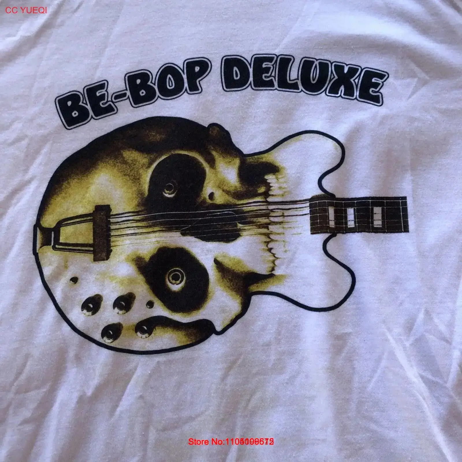 Vintage Fashion Victim - Be Bop Deluxe T Shirt White