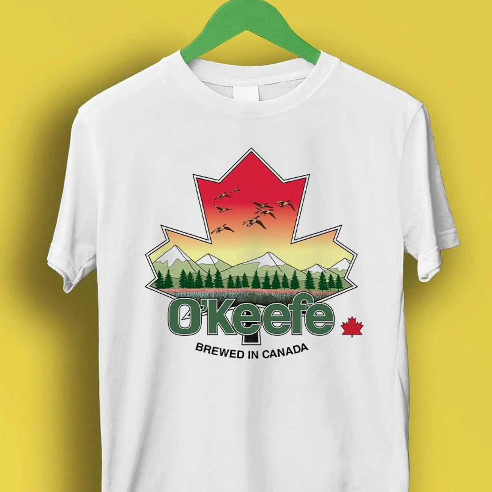 Vintage Fashion Canada - O'Keefe Brewed in Canada Maple Leaf