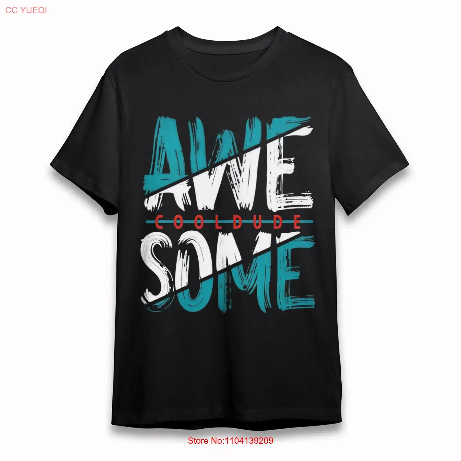 Vintage Fashion Font - Men's T shirt With Bold AWESOME