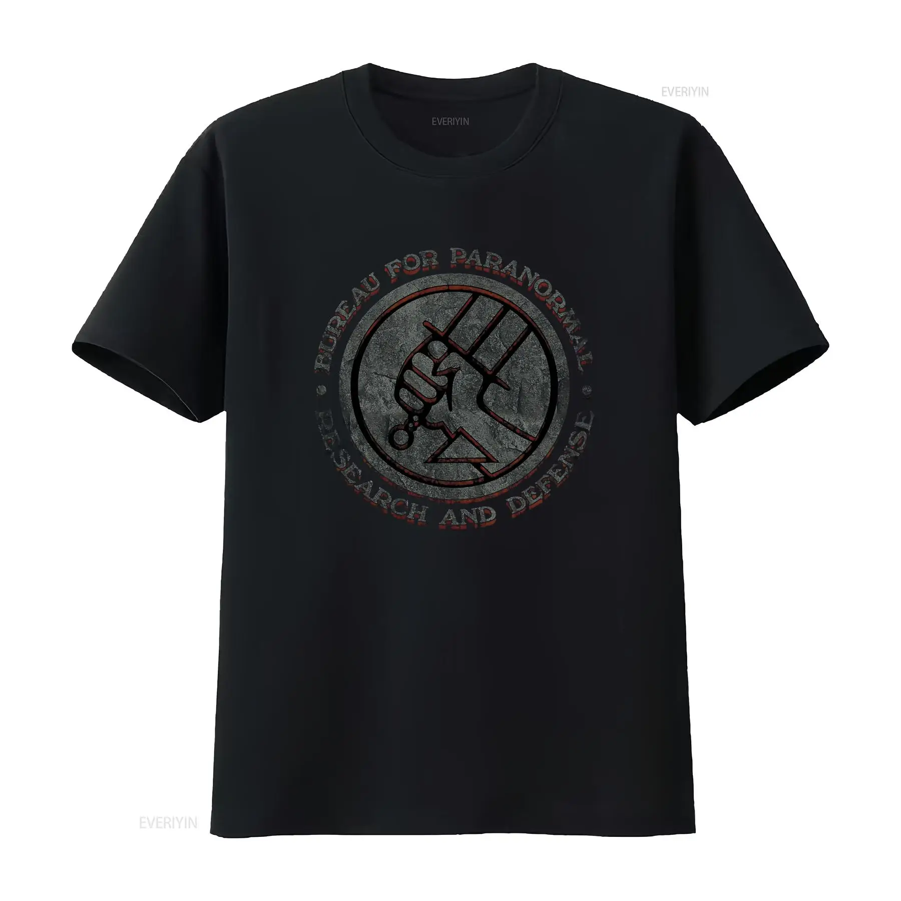 Vintage Fashion Research - Hellboy Bprd Paranormal Research Defense T