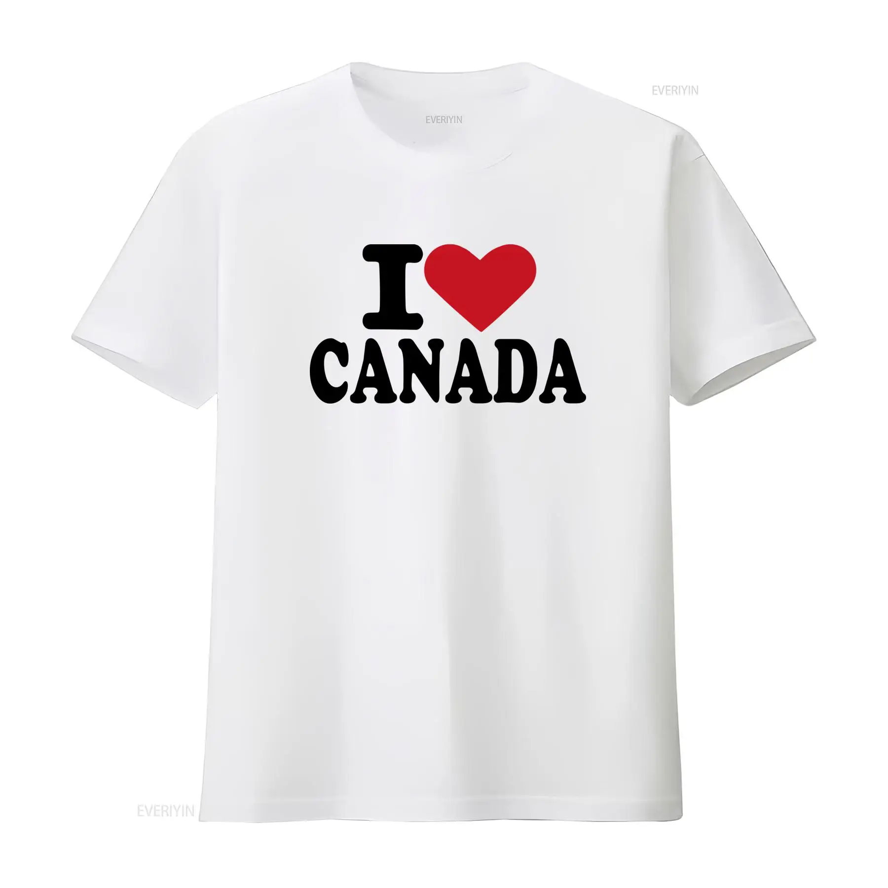 Vintage Fashion Canada - I Love Canada T Shirt for