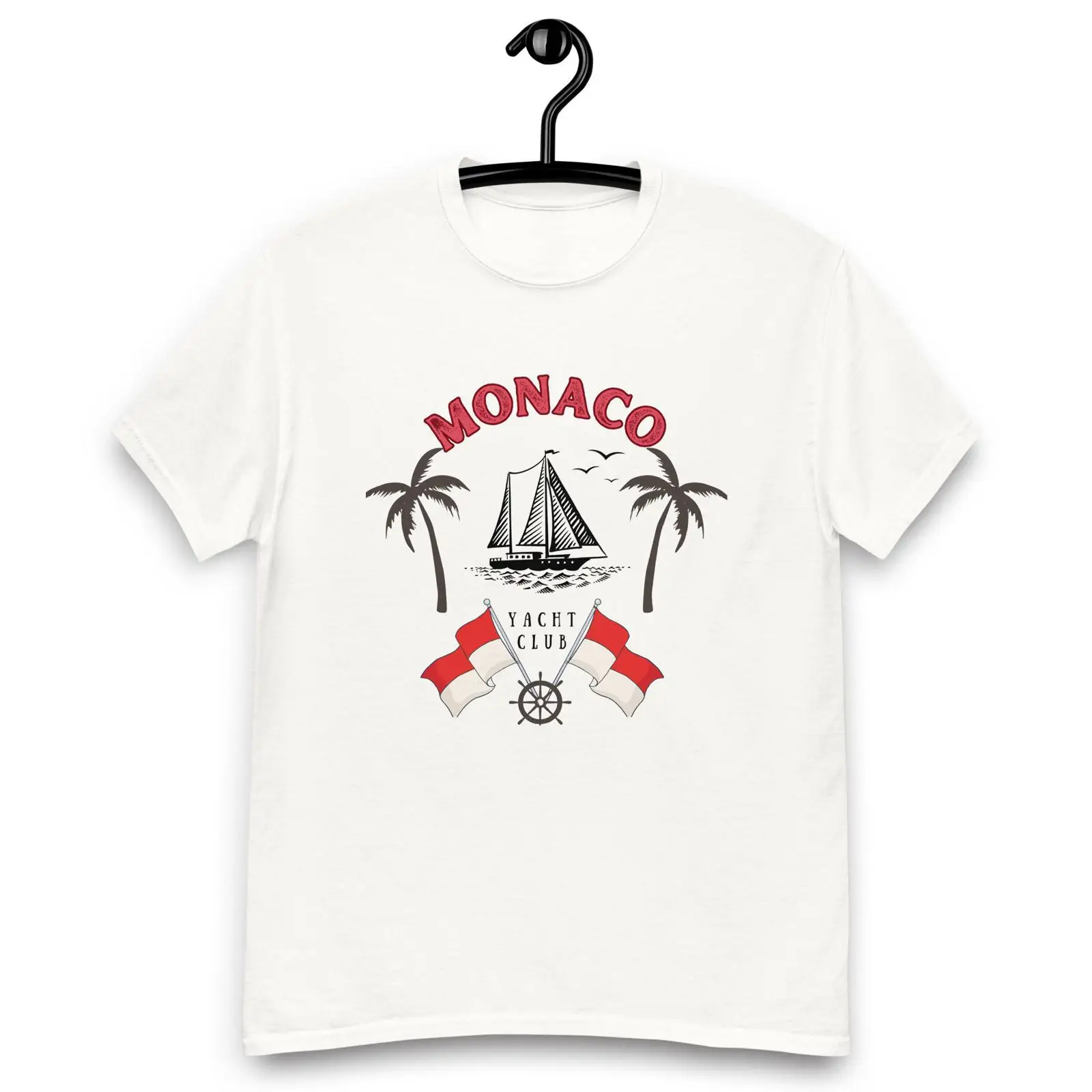 Vintage Yacht Fashion - Monaco Yacht Club T Shirt Vintage