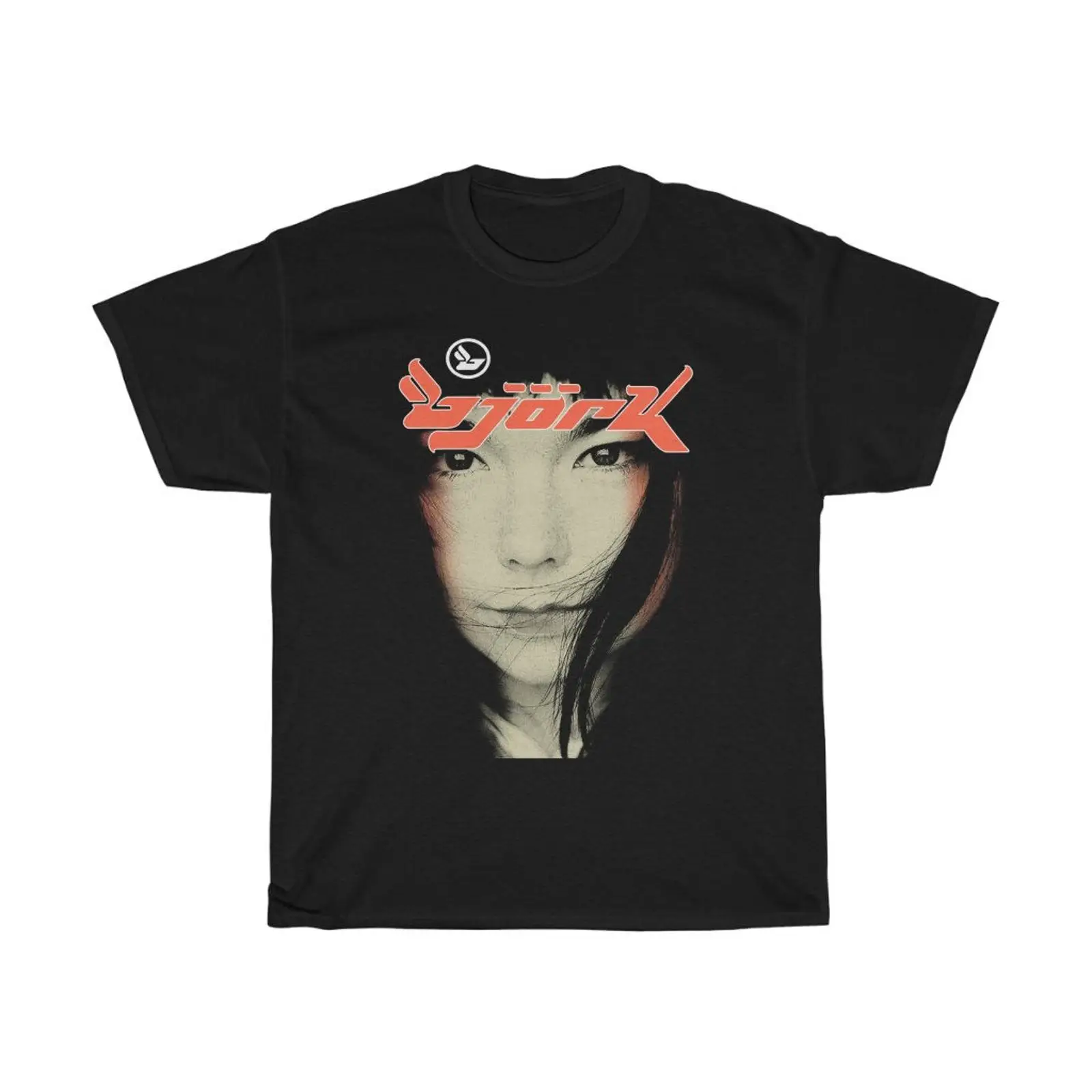 Vintage Fashion Photographers - Bjork Homogenic Face Photograph Logo T