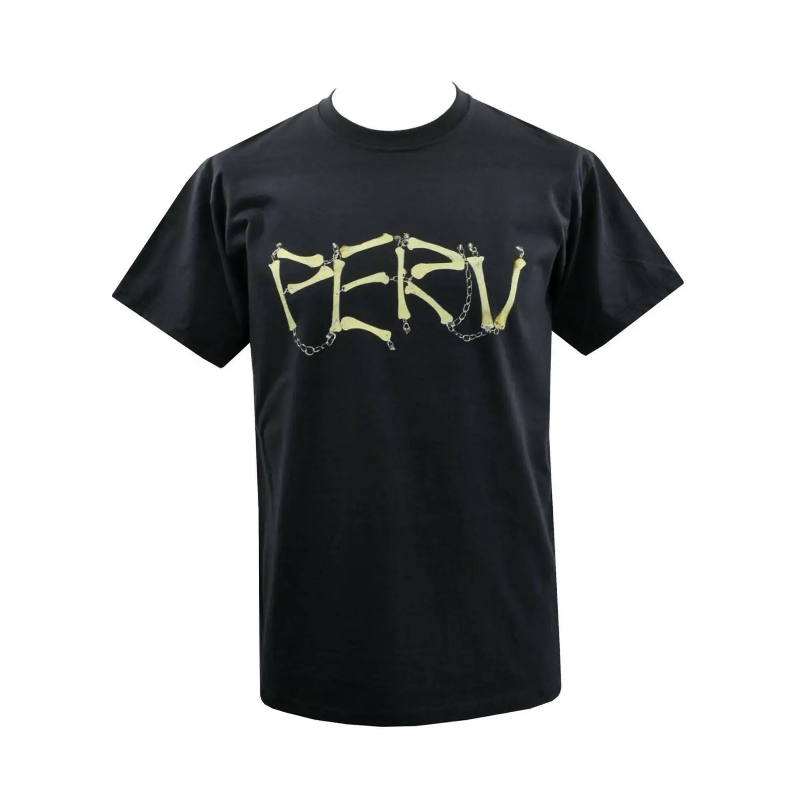 Vintage Fashion Font - PERV Bones T Shirt Men s