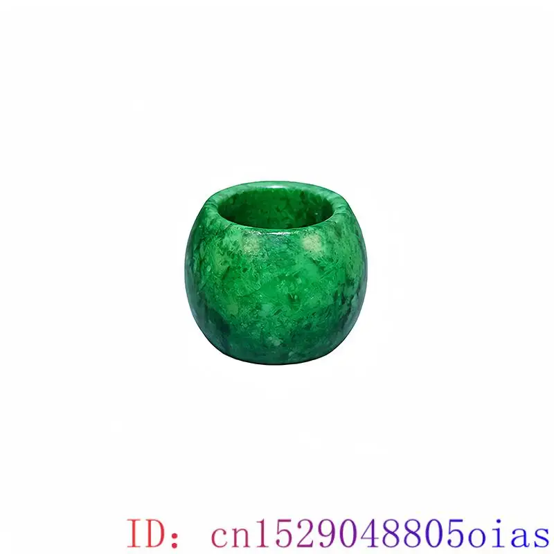 22mm Green Real Jade Rings for - Vintage Fashion Rings For Women 评论和价格