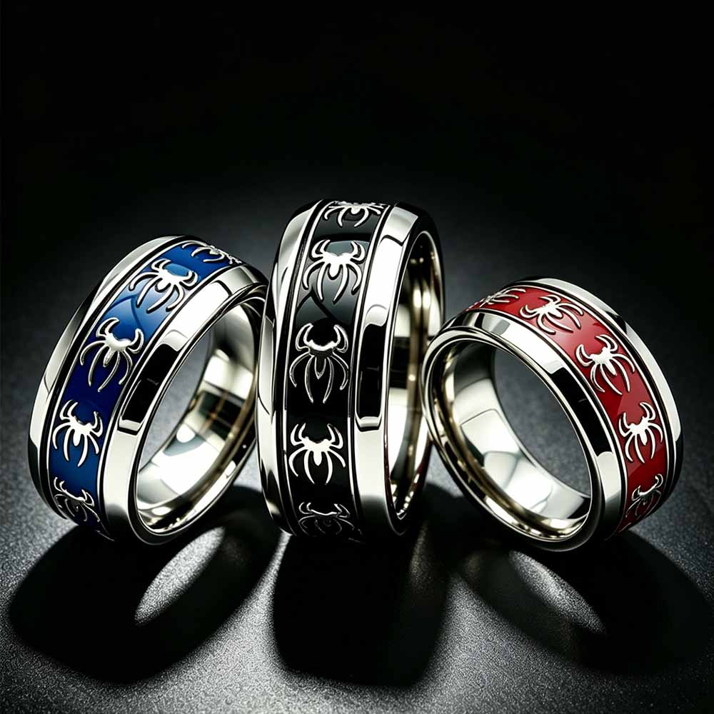 New Vintage Punk Spider Ring 3 - Vintage Fashion Rings For Women 评论和价格