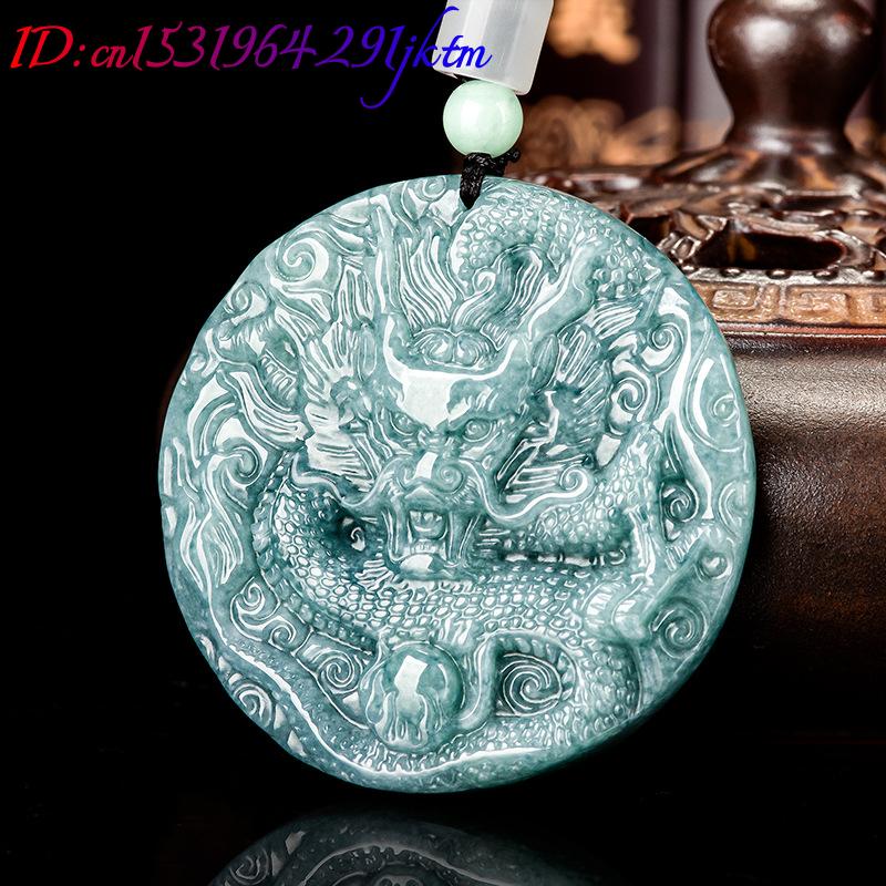 Burmese Jadeite Dragon Pendant - Vintage Fashion Accessories 评论和价格