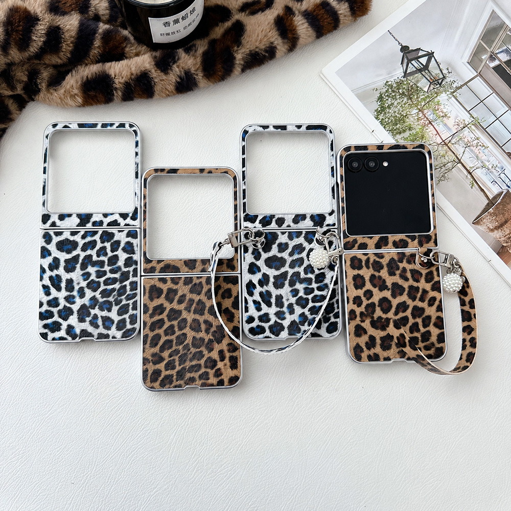 Leopard Print Folding Flip Pho - Vintage Fashion Accessories 评论和价格