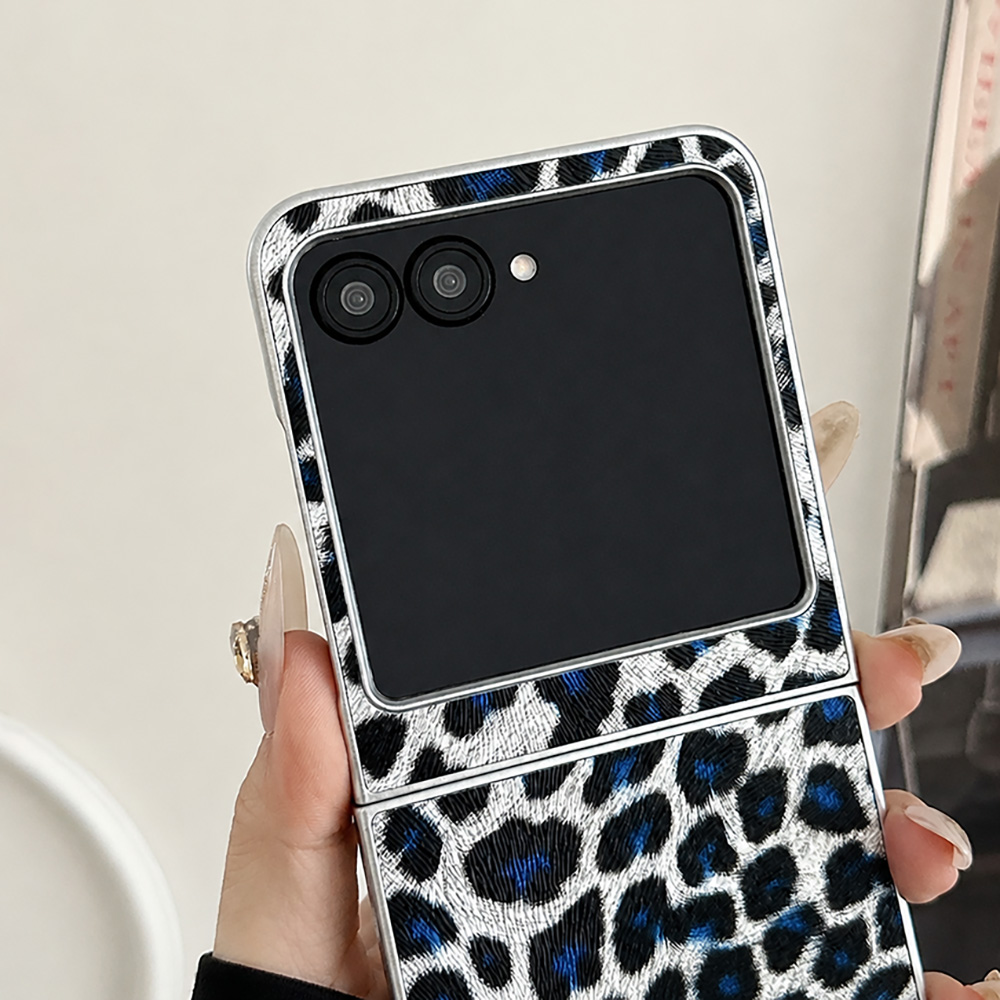 Leopard Print Folding Flip Pho - Vintage Fashion Accessories 评论和价格