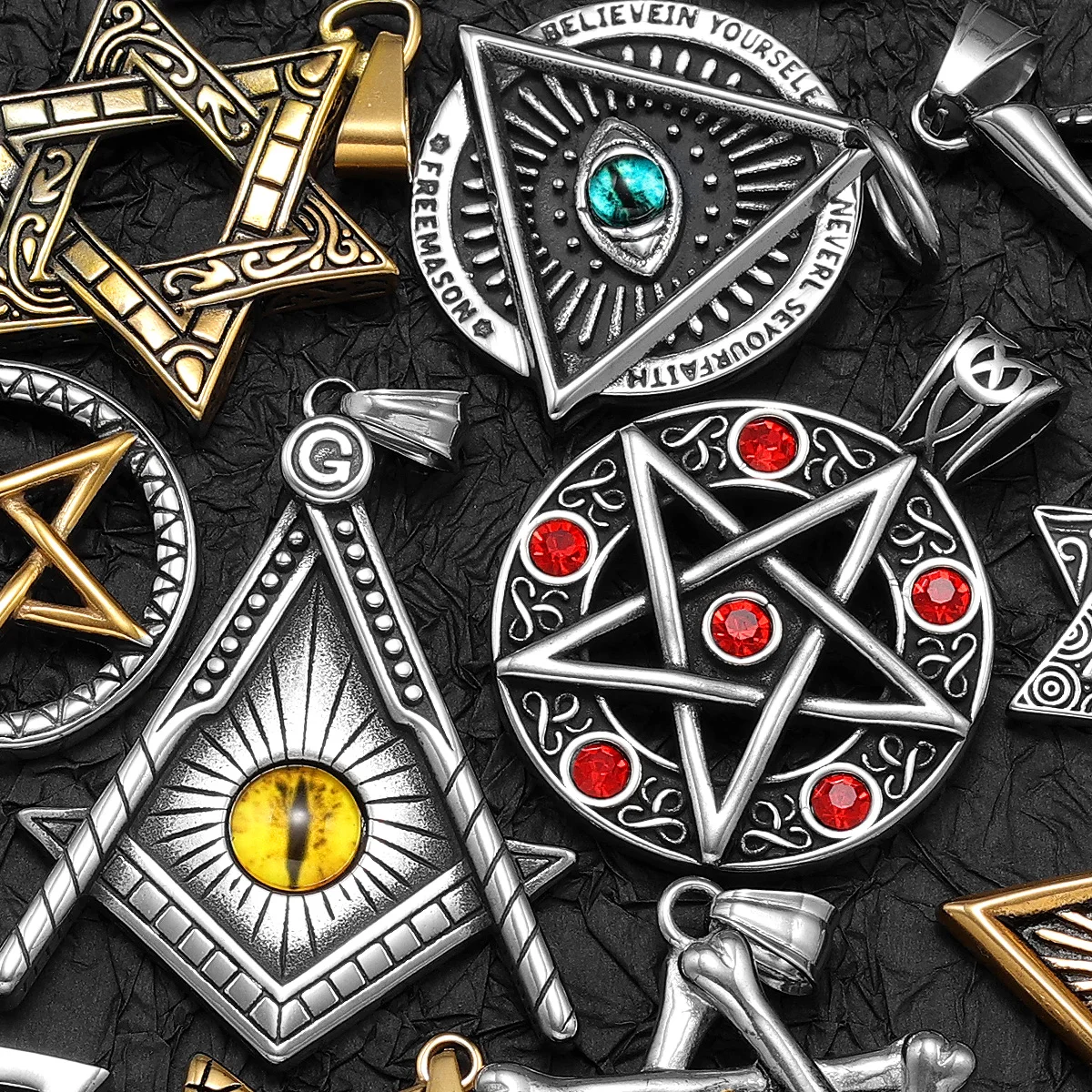 Salomon Star of David Masonic  - Vintage Fashion Newtown 评论和价格