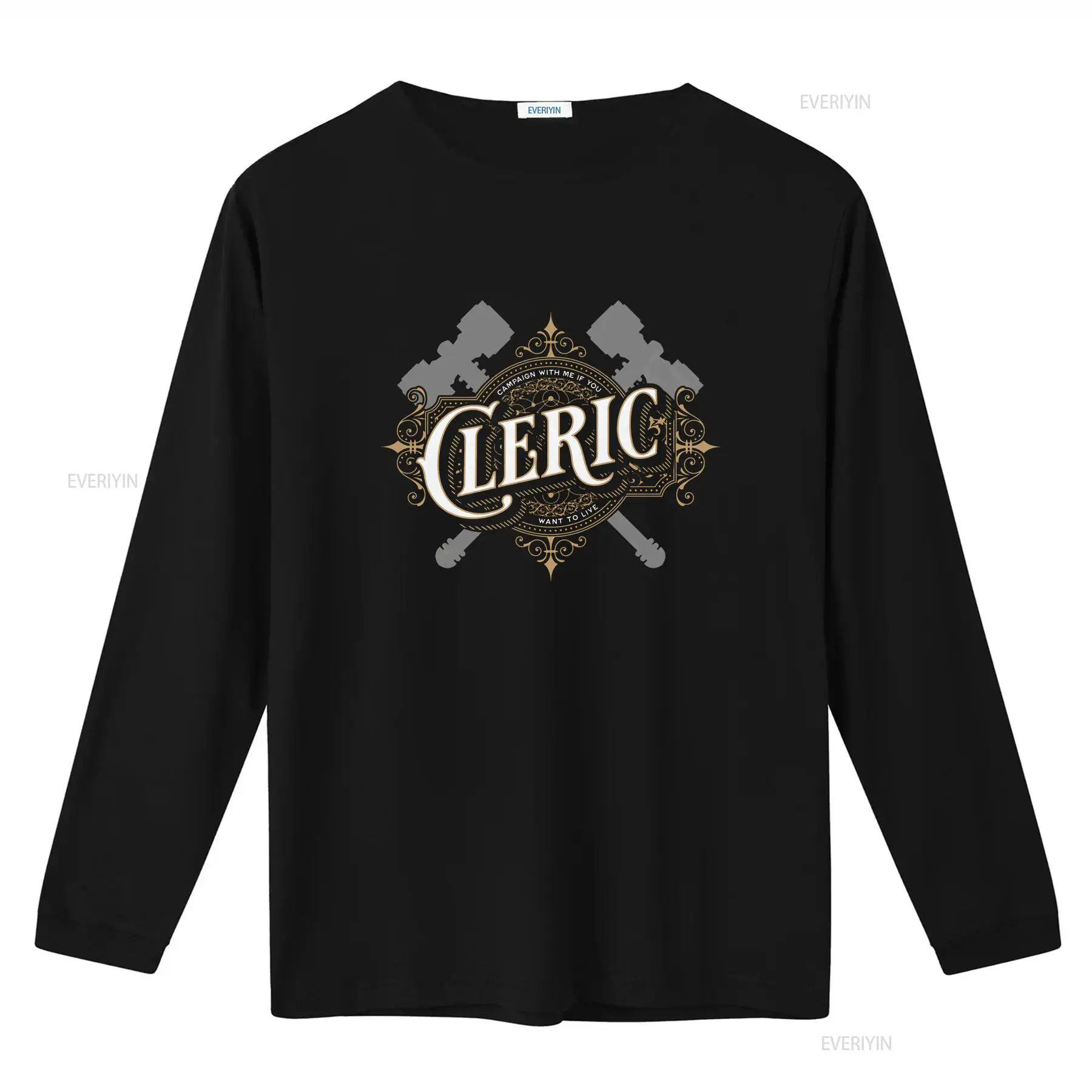 DnD Cleric T Shirt Retro Font  - Vintage Fashion Font 评论和价格