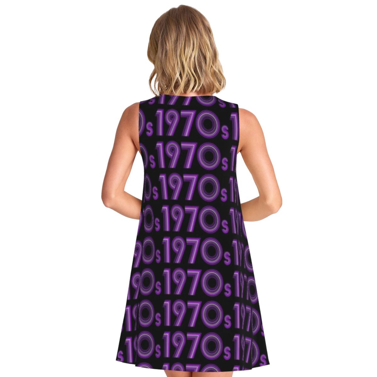 1970s Vintage Purple Disco Fon - Vintage Fashion Font 评论和价格