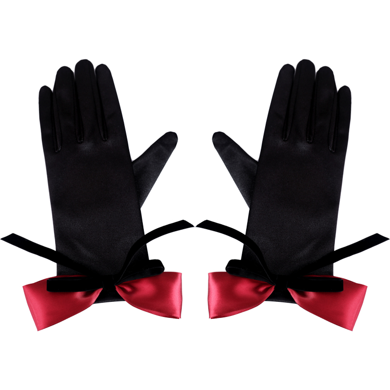 Women's Elegant Bow Black Sati - Vintage Fashion Photographers 评论和价格