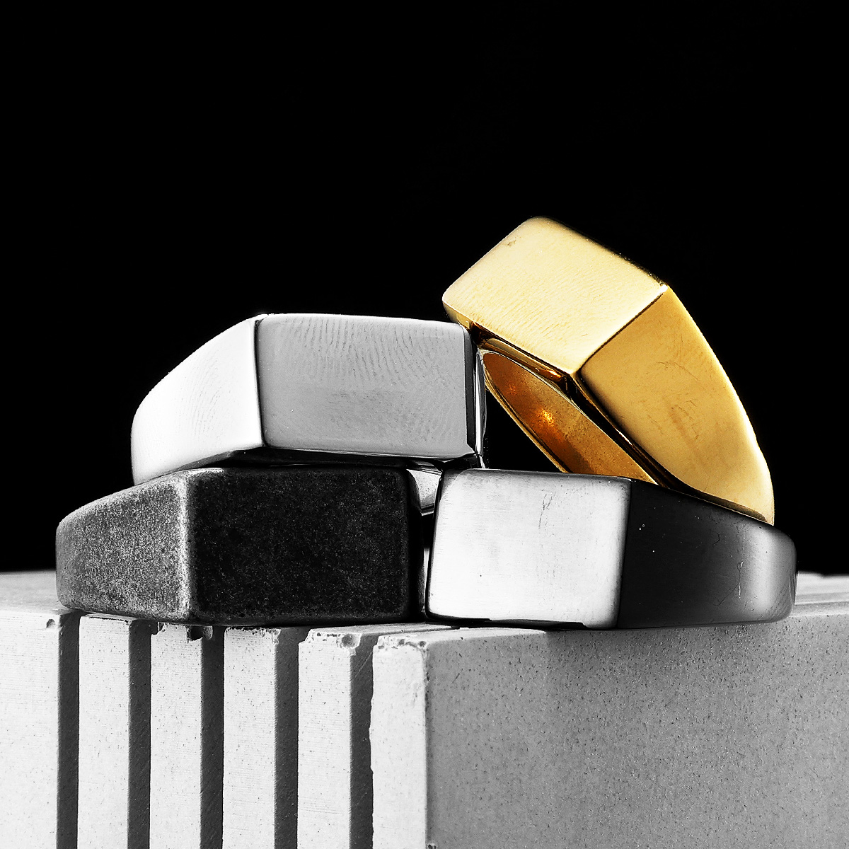 Minimalist Rectangle Engrave M - Vintage Fashion Newtown 评论和价格