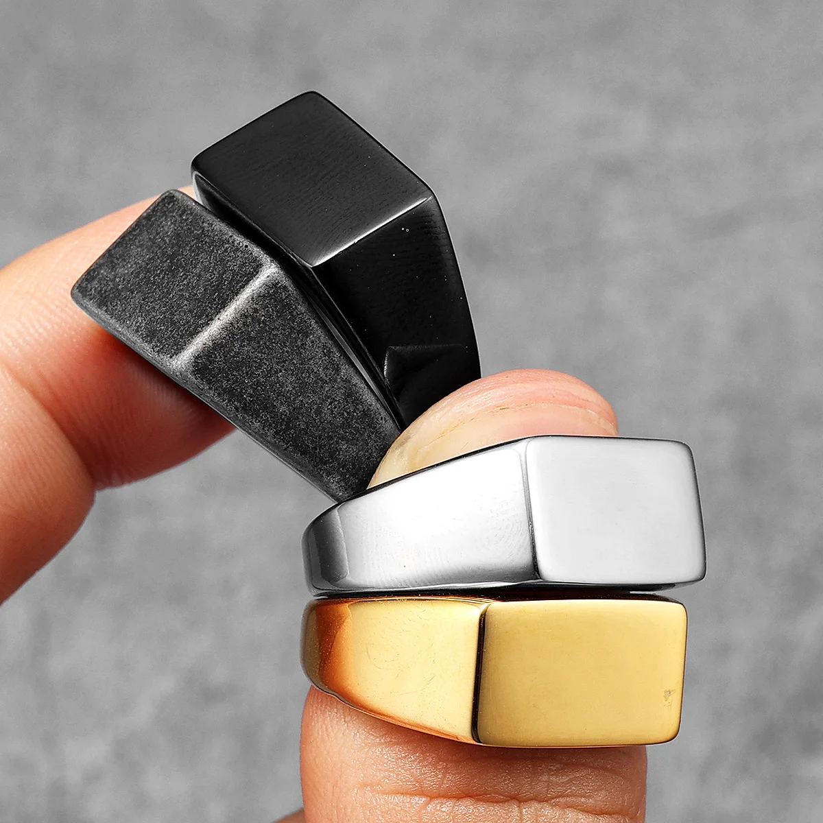 Minimalist Rectangle Engrave M - Vintage Fashion Newtown 评论和价格