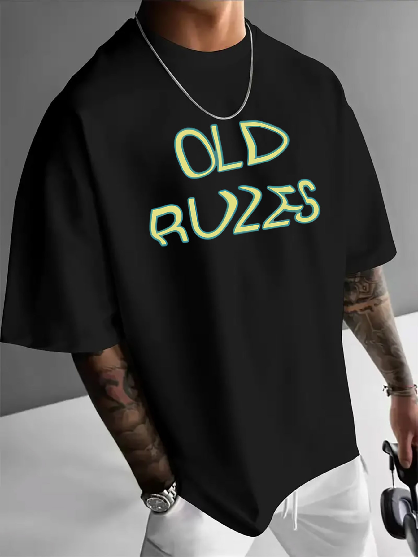 Vintage Fun Font Print Men'S C - Vintage Fashion Font 评论和价格