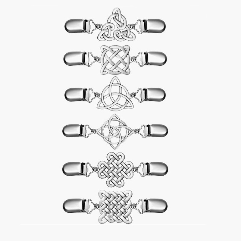 Vintage Sweater Clips Celtic K - Vintage Fashion Postcards 评论和价格