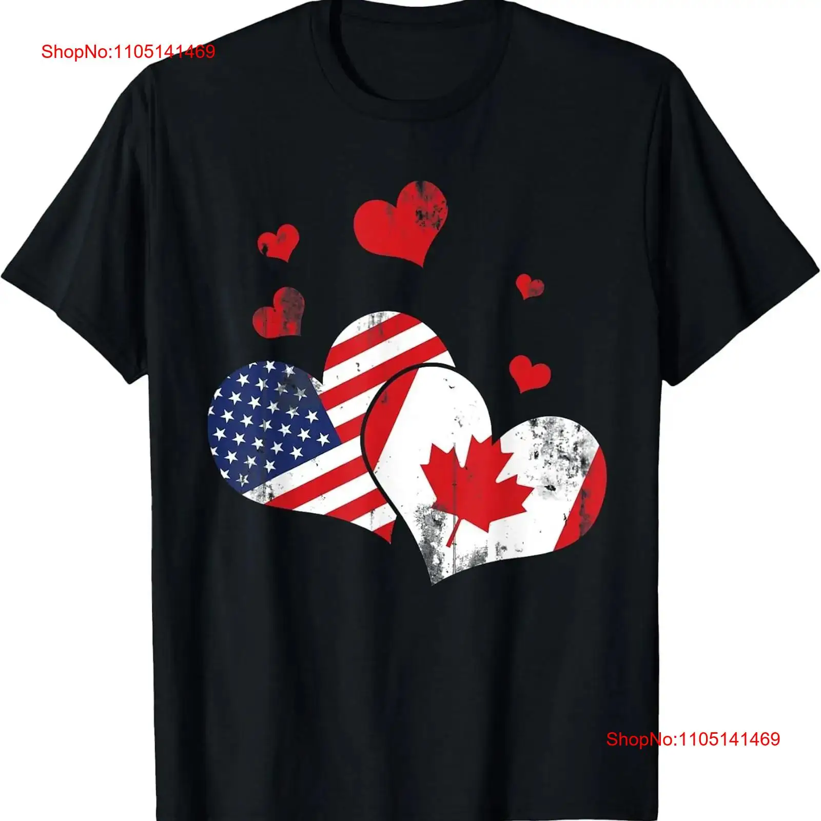 Patriotic Canadian USA Flag Lo - Vintage Fashion Canada 评论和价格