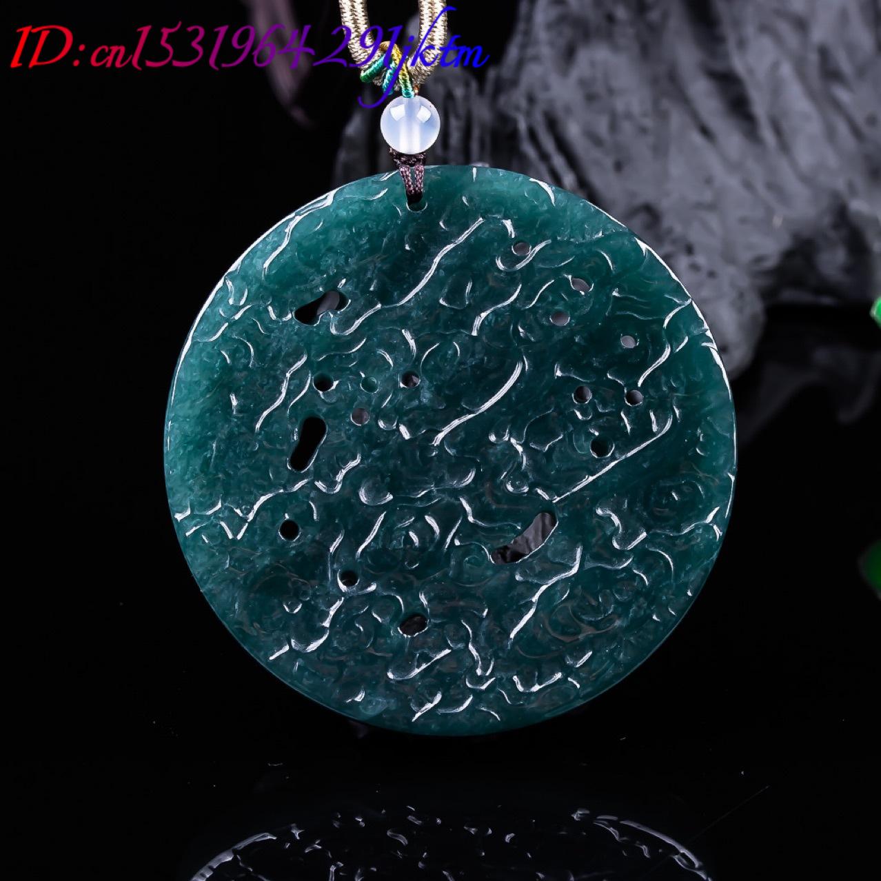 Burmese Jadeite Dragon Pendant - Vintage Fashion Accessories 评论和价格