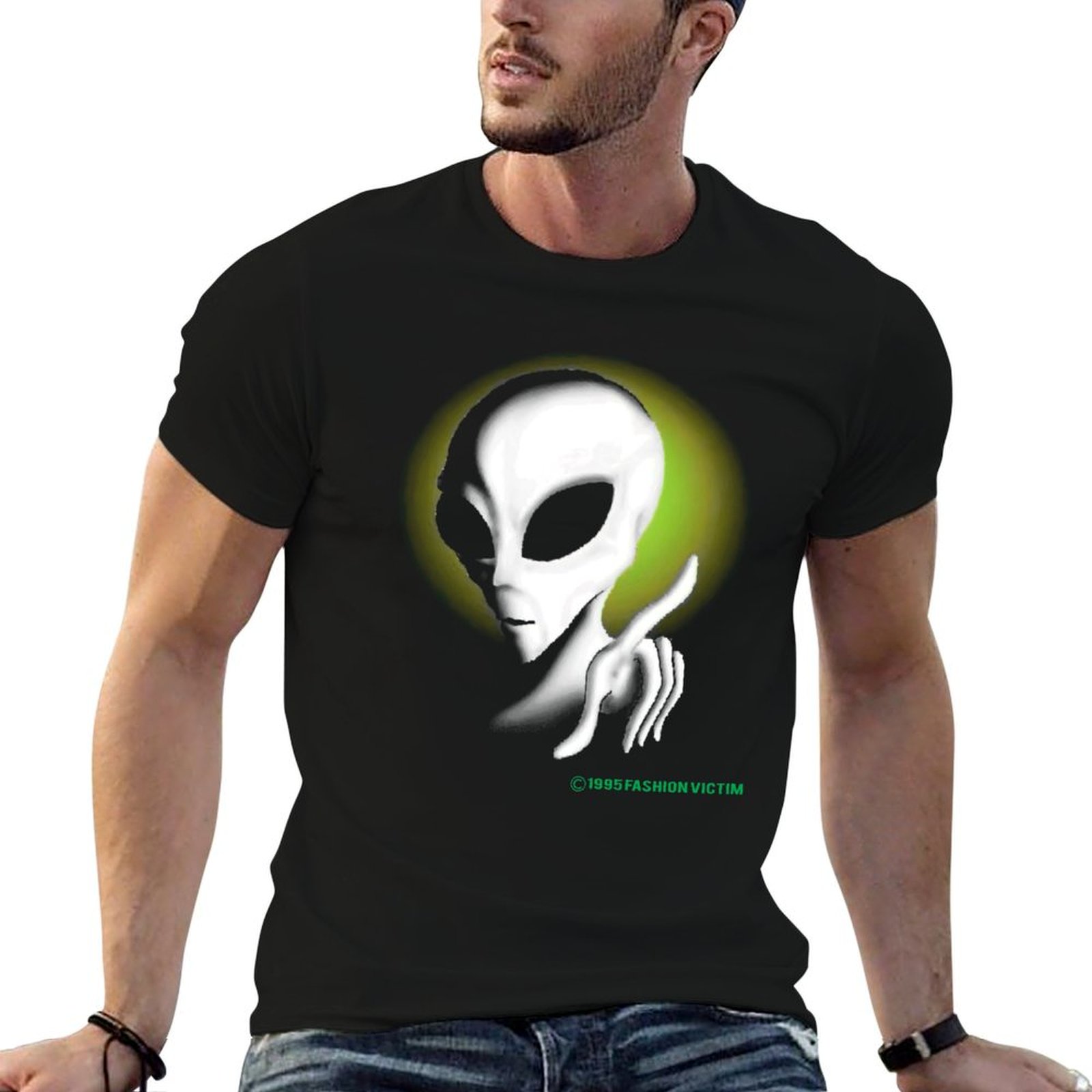 1995 ALIEN Vintage Glow In The - Vintage Fashion Victim 评论和价格