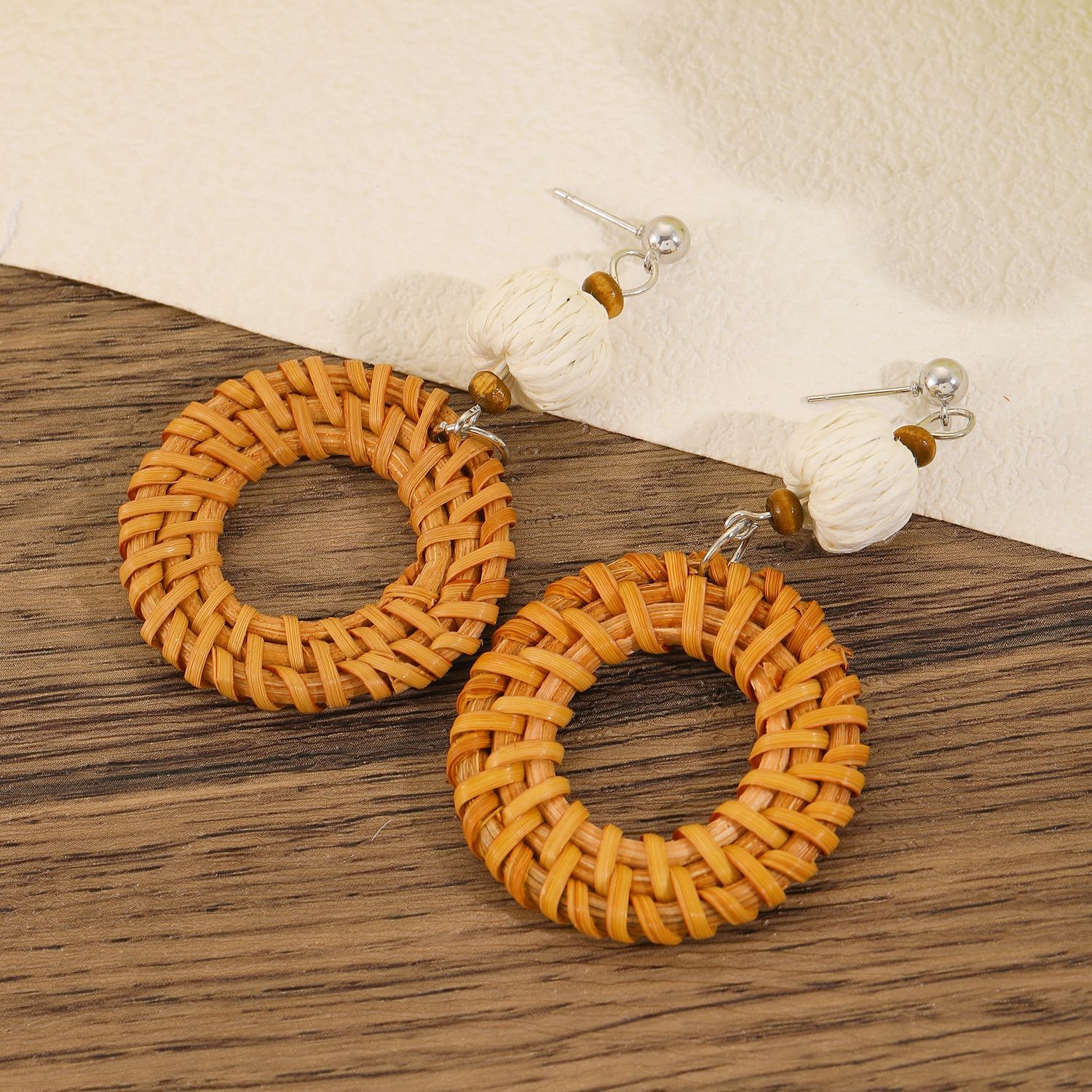 Summer Bohemian Handwoven Drop - Vintage Fashion Newtown 评论和价格