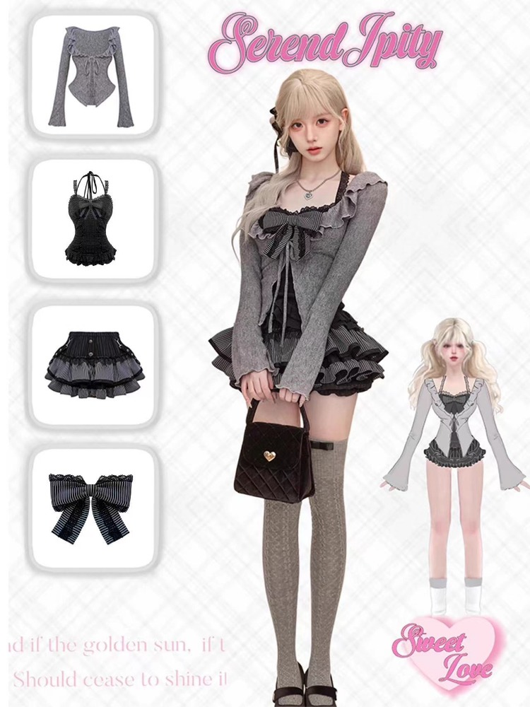 Gothic Y2k Vintage Preppy Styl - Vintage Fashion Postcards 评论和价格