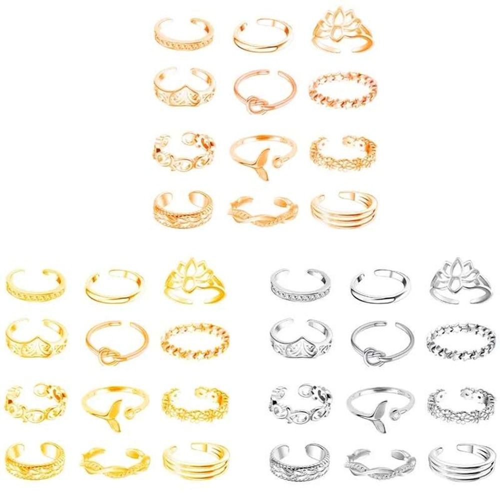 Alloy Beach Foot Accessories L - Vintage Fashion Rings For Women 评论和价格