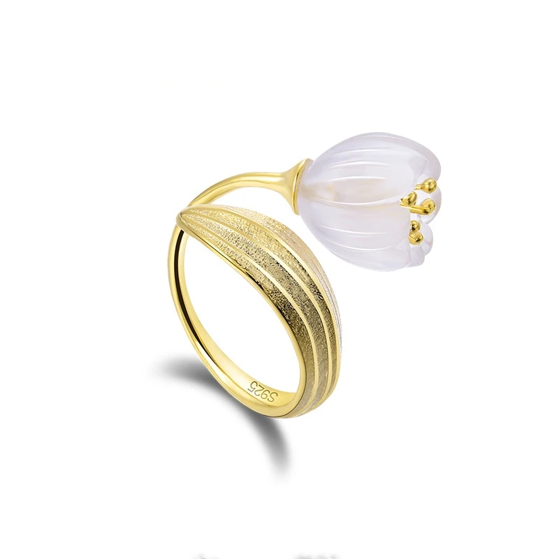 Vintage Sweet Gold Color Valle - Vintage Fashion Rings For Women 评论和价格