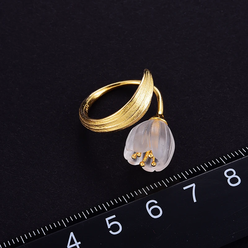 Vintage Sweet Gold Color Valle - Vintage Fashion Rings For Women 评论和价格