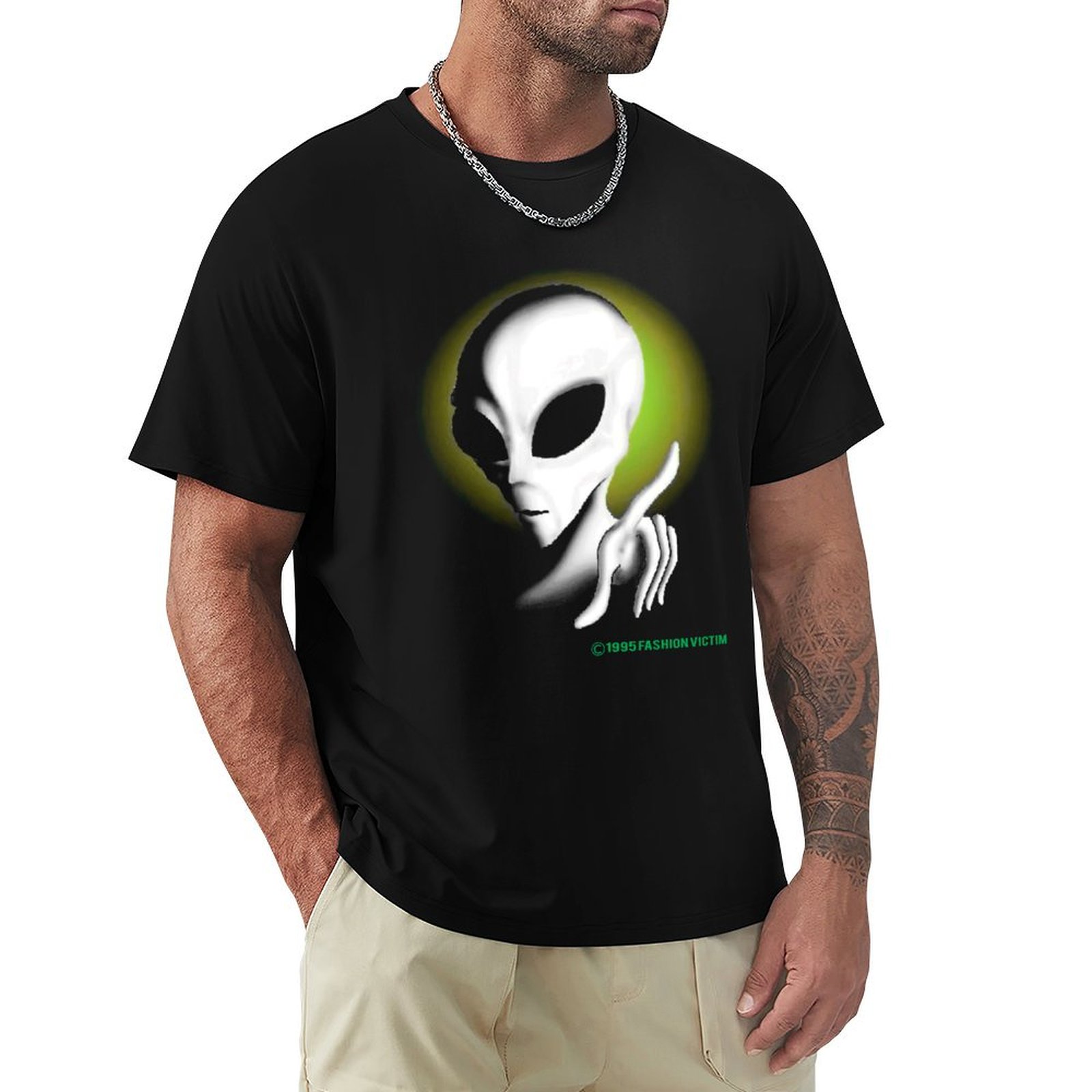1995 ALIEN Vintage Glow In The - Vintage Fashion Victim 评论和价格