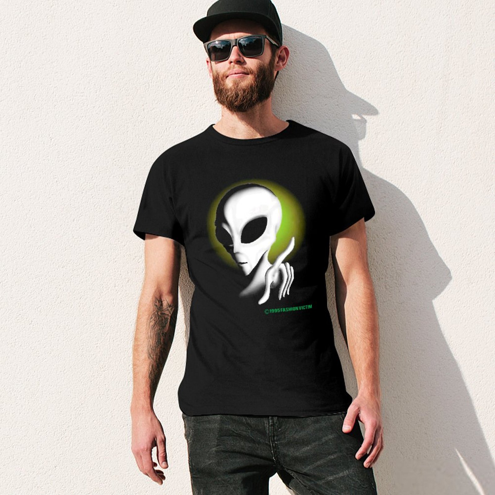 1995 ALIEN Vintage Glow In The - Vintage Fashion Victim 评论和价格