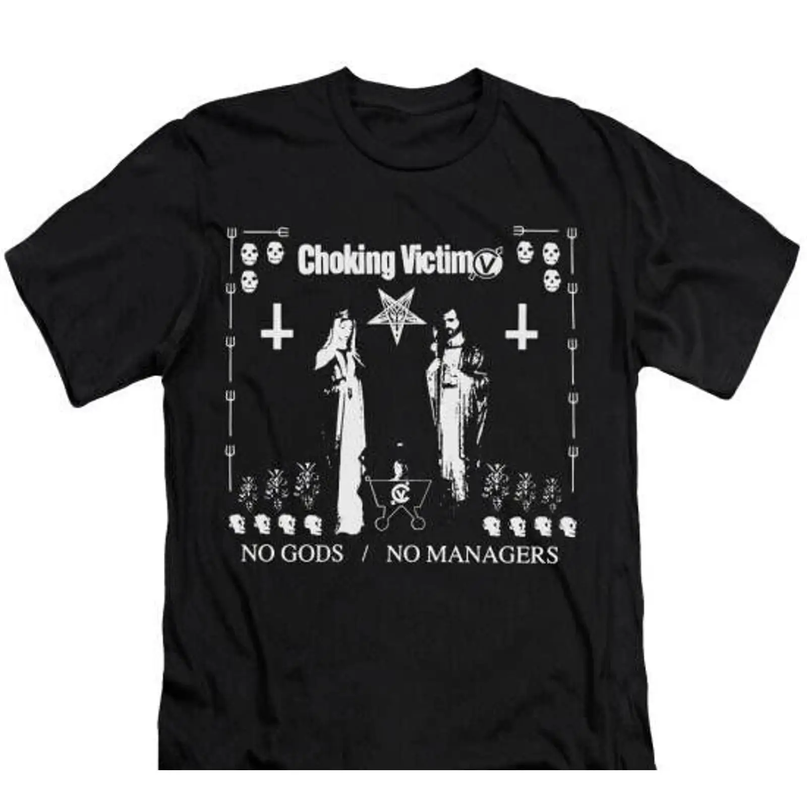 Choking Victim T Shirt Band Me - Vintage Fashion Victim 评论和价格