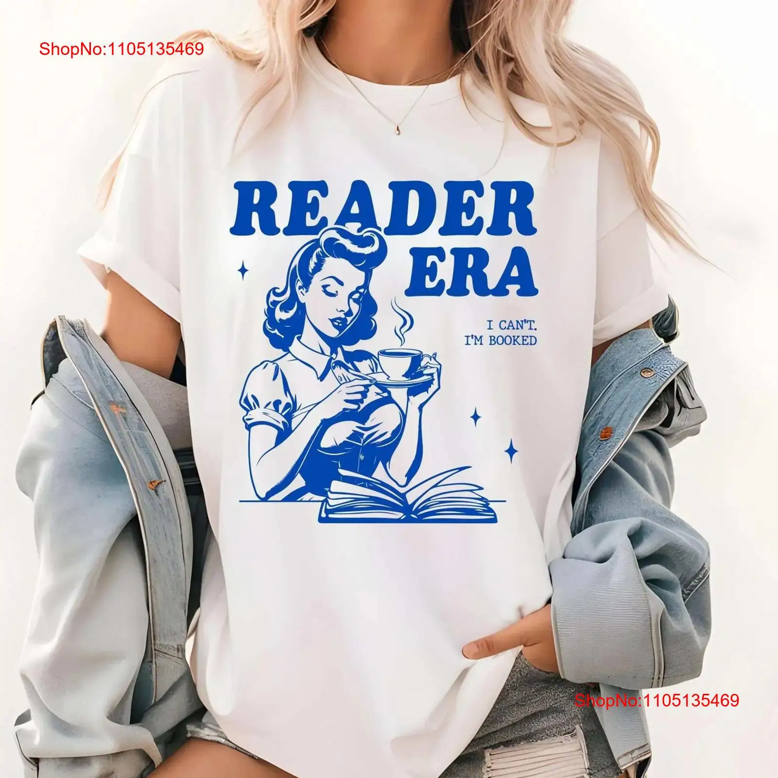 Reader Era T Shirt Book Lover  - Vintage Fashion Eras 评论和价格