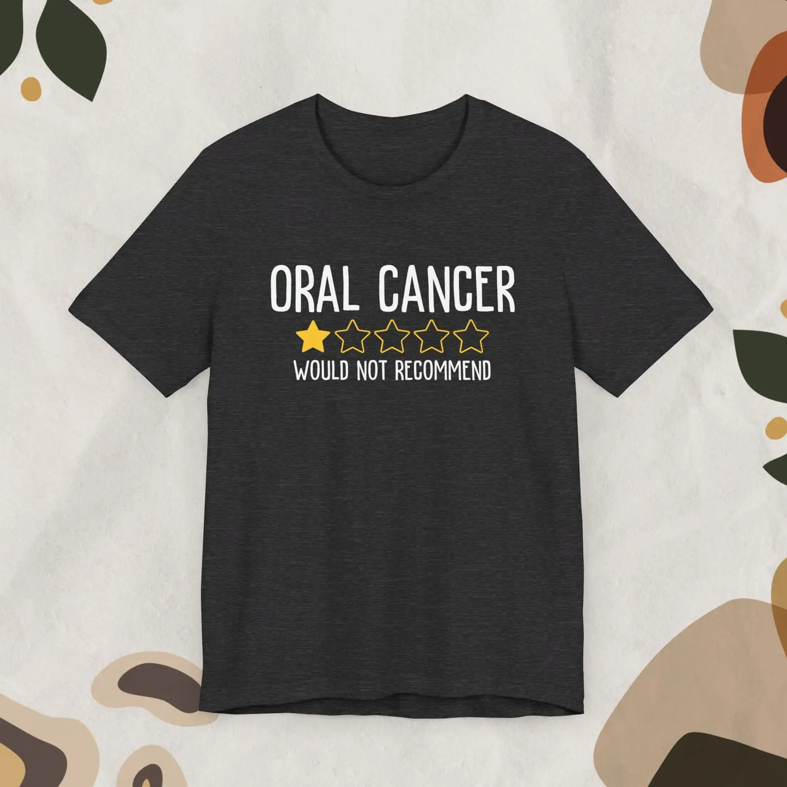 Oral Cancer Awareness T Shirt  - Vintage Fashion Research 评论和价格