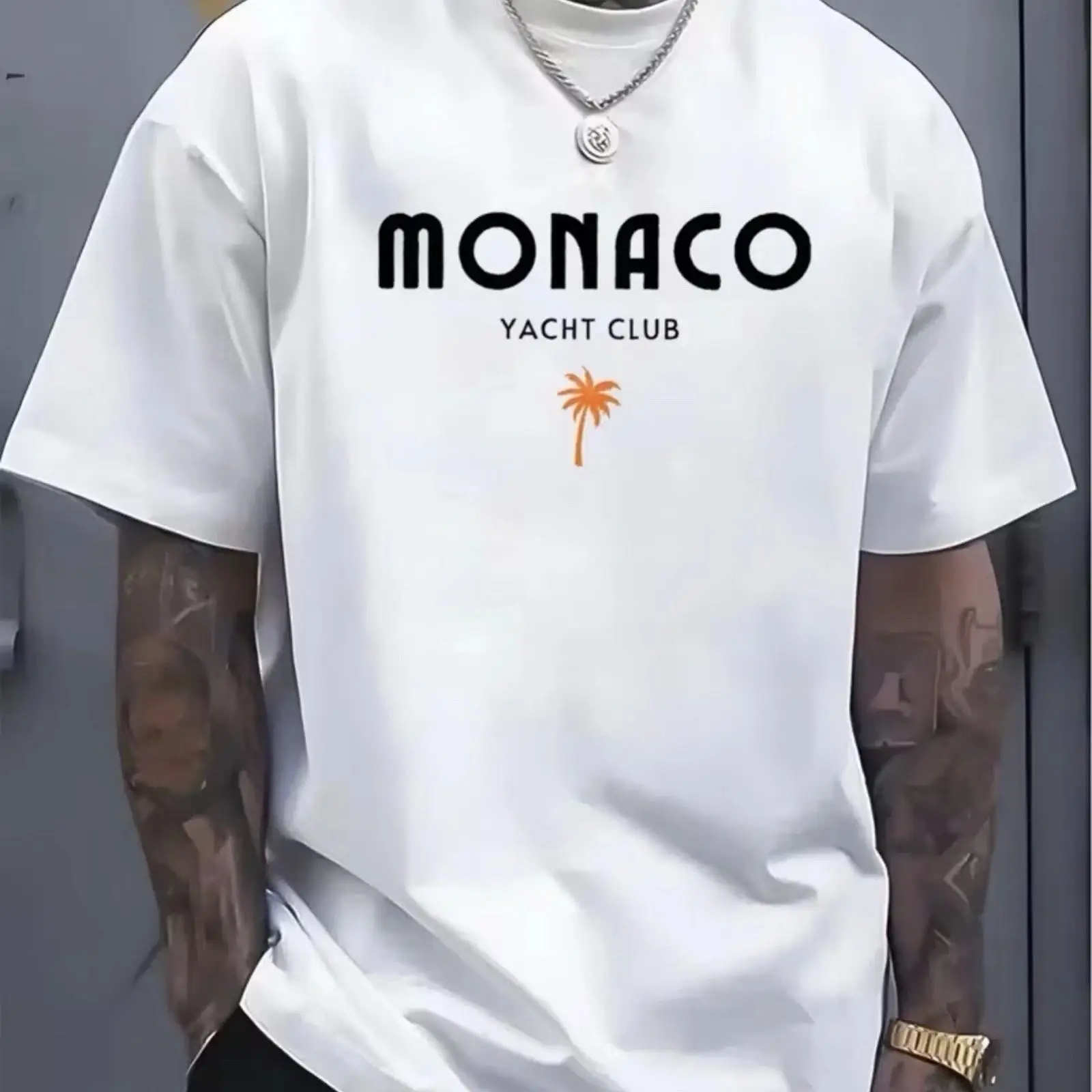 Monaco Yacht Club Premium T Sh - Vintage Yacht Fashion 评论和价格