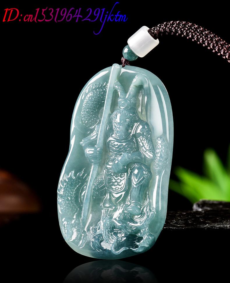 Burmese Jadeite Monkey King Pe - Vintage Fashion Accessories 评论和价格